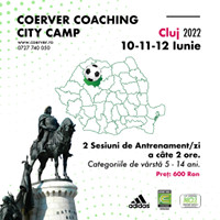 stire COERVER COACHING CITY CAMP - Cluj 2022