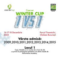 stire Coerver Winter Cup 1vs1
