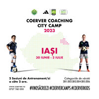 COERVER Coaching City Camp: Iasi, Iunie 2023