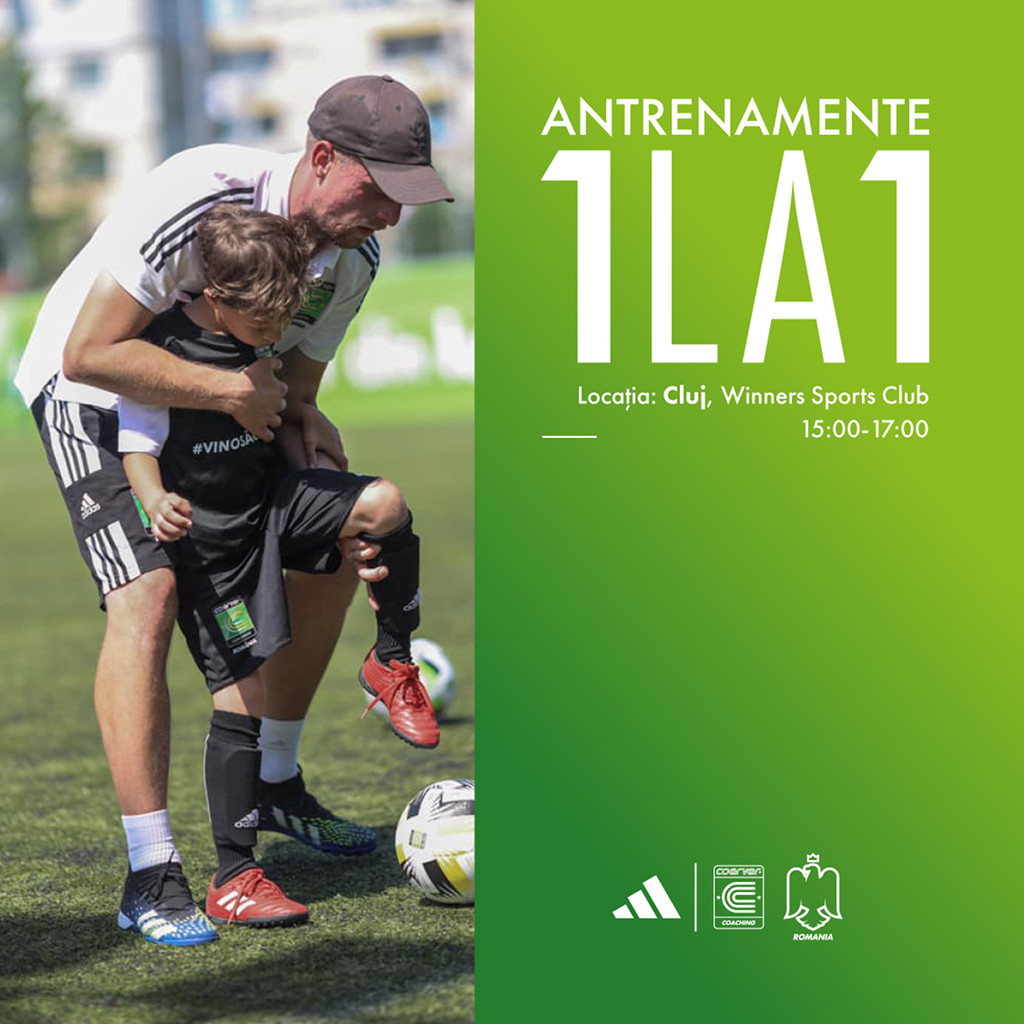 Programul Coerver® 1-LA-1 - Cluj-Napoca