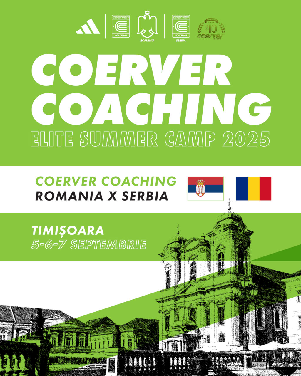 COERVER COACHING ELITE INTERNATIONAL SUMMER CAMP 2025 x TIMISOARA